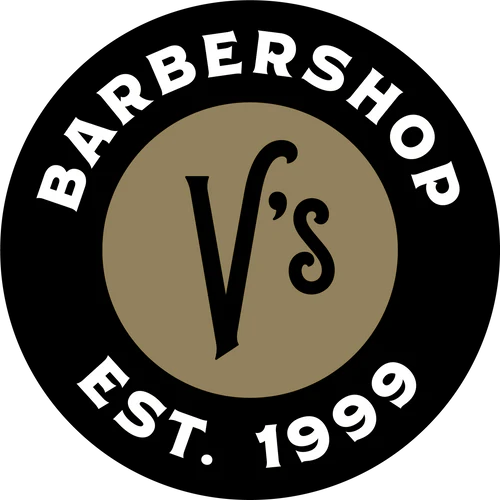 V's Barbershop logo